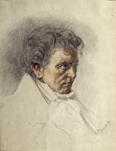 Portrait of Ludwig van Beethoven