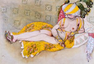 The Yellow Sultana, 1916 by Leon Bakst