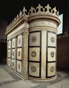 The Little Temple of the Holy Sepulcre in the Capella Rucellai, 1467