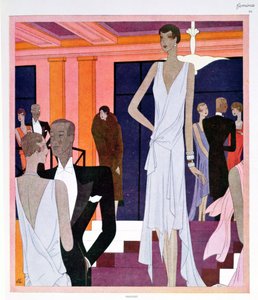 The Miramar at Cannes, fashion plate from 