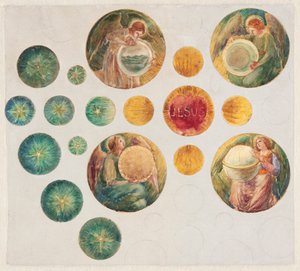 Study for Rose Window for St. John the Baptist Church, Brooklyn, NY