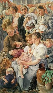 The Women, Right Panel from The Ages of the Worker, 1895