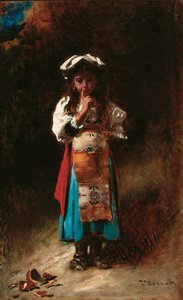 The Broken Jug by Leon Joseph Florentin Bonnat
