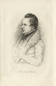 Portrait of Victor Hugo by Leon Noel