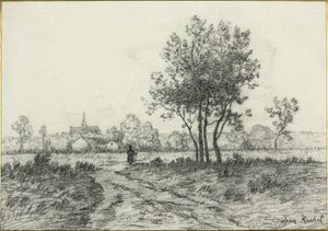 Landscape by Leon Richet