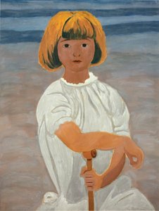 Girl on the Beach by Leon Spilliaert