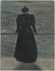 Woman by the Sea