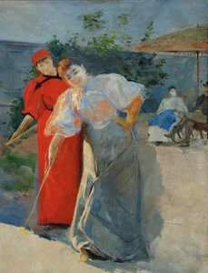 The Game of croquet, 1892-1895