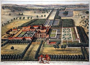 Rycott in the county of Oxford engraved by Johannes Kip