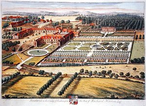 Southwick in the county of Southampton engraved by Johannes Kip