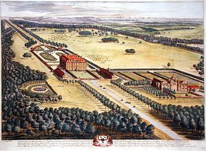 Stansted in the county of Sussex engraved by Johannes Kip