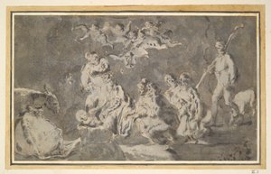 Adoration of the Shepherds by Leonard Bramer