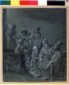 A Biblical Subject by Leonard Bramer