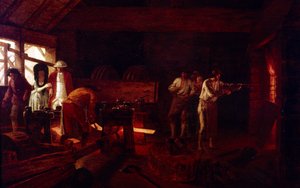 Interior of a foundry