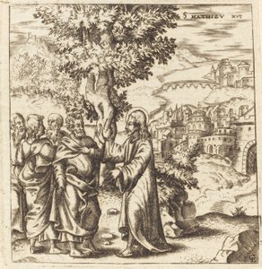 Christ Admonishes His Disciples by Leonard Gaultier