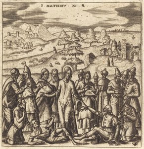 Christ Healing the Sick by Leonard Gaultier
