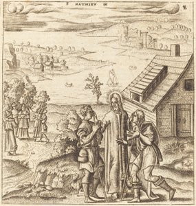 Christ Heals the Two Blind Men by Leonard Gaultier