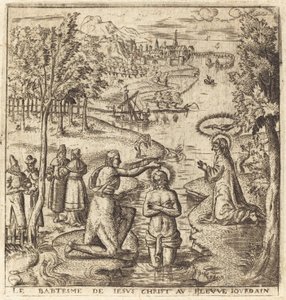 The Baptism of Christ by Leonard Gaultier
