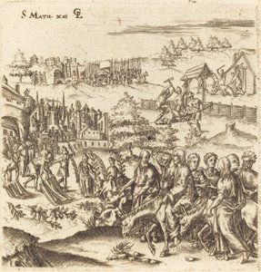 The Entry into Jerusalem by Leonard Gaultier