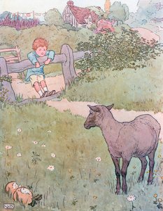 Baa, Baa, Black Sheep by Leonard Leslie Brooke