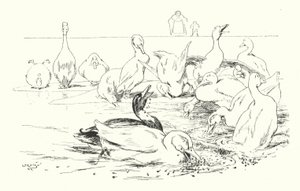 Dame, What Makes Your Ducks to Die by Leonard Leslie Brooke