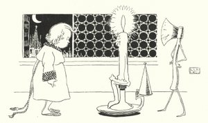 Here Comes a Candle to Light You to Bed by Leonard Leslie Brooke