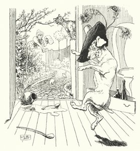 Old Mother Hubbard by Leonard Leslie Brooke