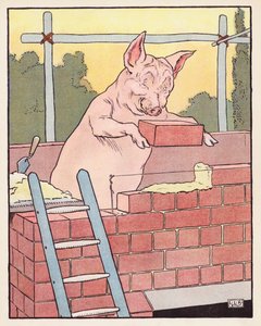 The Three Little Pigs by Leonard Leslie Brooke