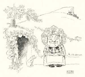 There was an old woman, lived under a hill by Leonard Leslie Brooke