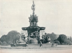 Fountain at Curraghmore, The Seat of the Most Hon. the Marquess of Waterford by Leonard Willoughby