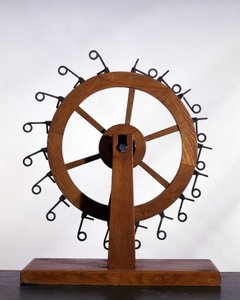 Perpetual Motion by Leonardo da Vinci by Leonardo da (after) Vinci