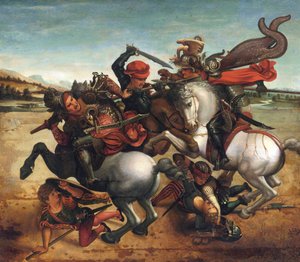 The Fight for the Standard from The Battle of Anghiari