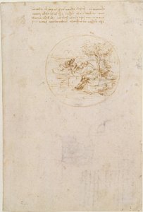 Allegory on the Fidelity of the Lizard by Leonardo da Vinci
