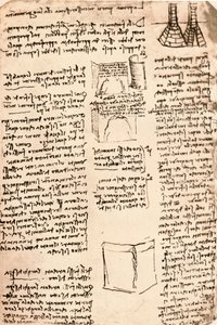 Architectural Drawing by Leonardo da Vinci