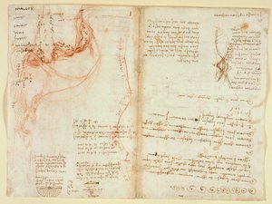 Arundel 263, f.148v by Leonardo da Vinci