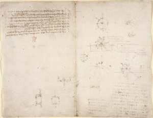 Drawings on the mechanical powers and forces, percussion, gravity, motion, optics and astronomy, with various arithmetical and geometrical propositions