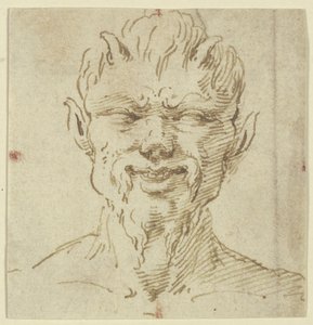Faun Head by Leonardo da Vinci