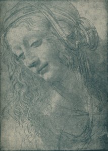 Head of a Virgin by Leonardo da Vinci