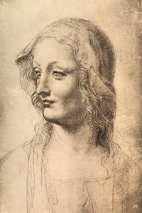 Head of a Young Woman by Leonardo da Vinci