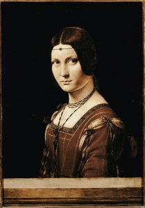 La Belle Ferronniere by Leonardo da Vinci
