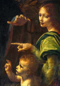The Madonna of the Rocks by Leonardo da Vinci