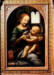Madonna with a Flower, Madonna Benois by Leonardo da Vinci