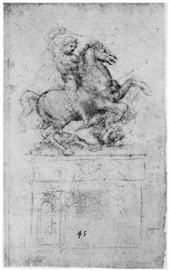 Study for the Trivulzio Monument, c1508 1954