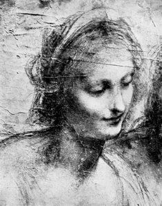 The Head of the Madonna by Leonardo da Vinci