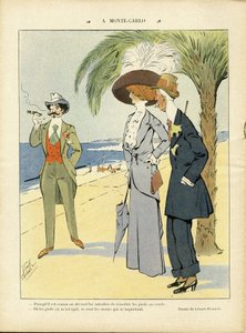 Illustration of Leonce Burret in Le Lire