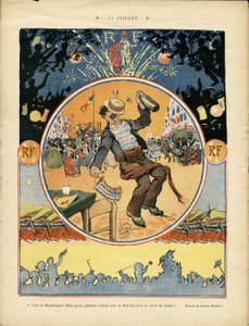 Illustration of Leonce Burret in Le Rire