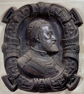 Profile Portrait of Emperor Charles V