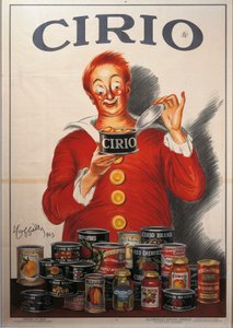 Advertisement for Cirio Food Preserve