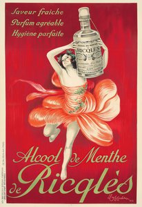 Alcool de Menthe de Ricqlès, 1924