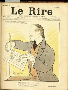 Illustration of Leonetto Cappiello for the Cover of Le Rire